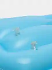 Голубой 1215-9 Жилет для купания  4-6 лет