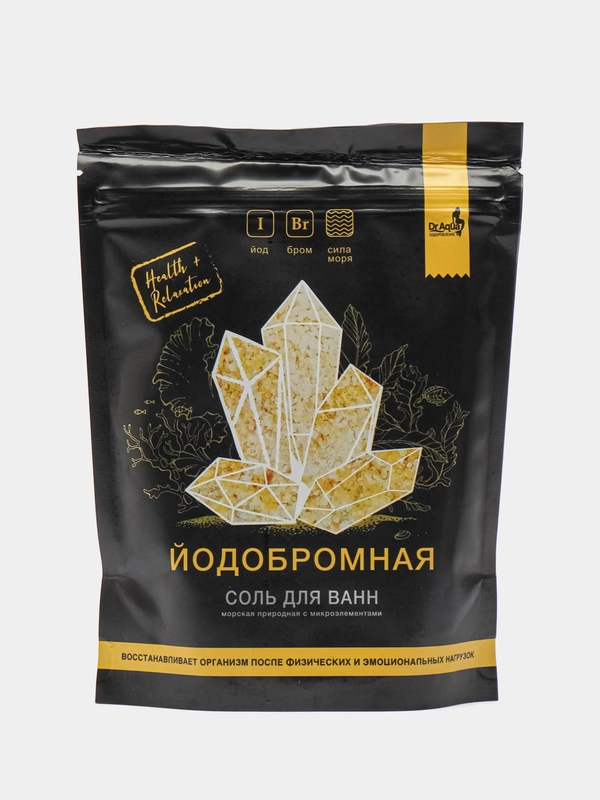Соль морская природная йодобромная, 700г