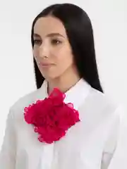 Вишнёвый шарф