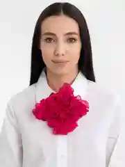 Вишнёвый шарф