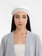 Белый бандан на голову женский