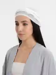 Белый бандан на голову женский