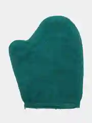 Зеленый рукавица махровая