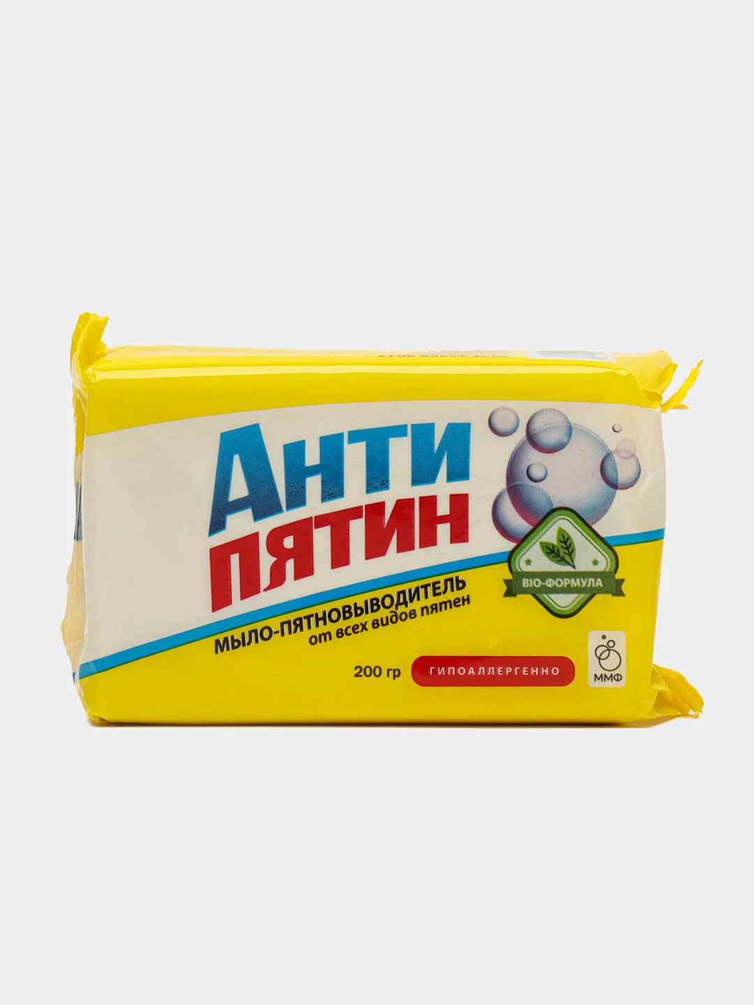 Пятновыводитель "Антипятин" мыло, большое, для сложных пятен, 200 г / Пятновыводитель