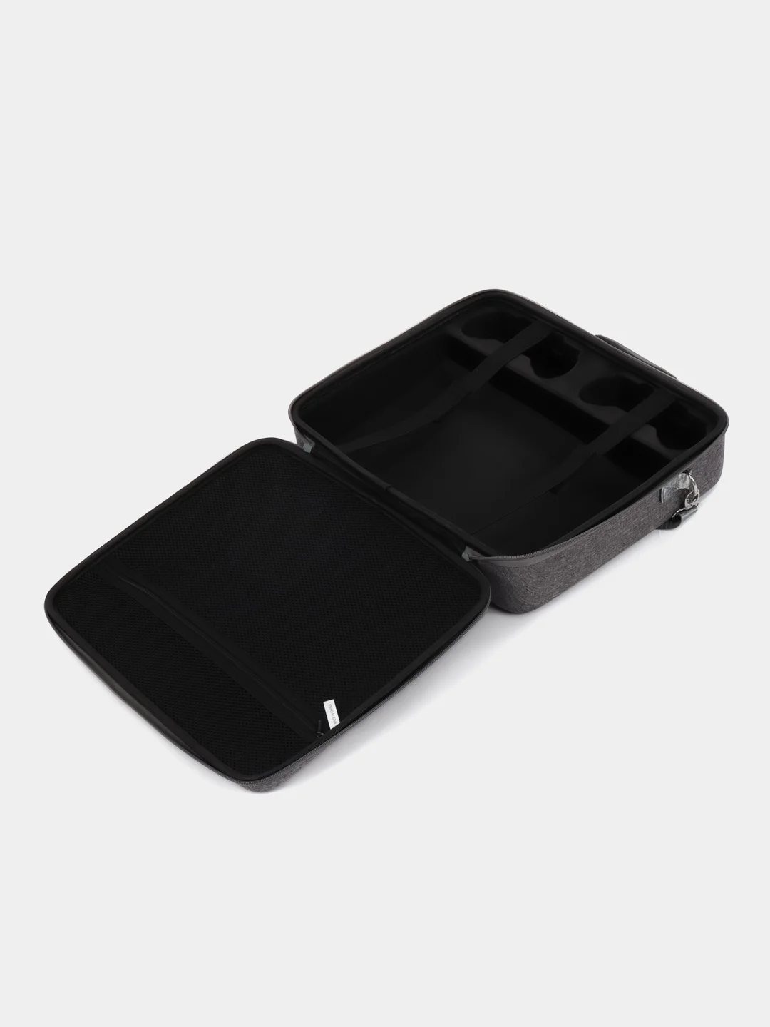 Серый сумка кейс для игровой приставки PS5 Slim