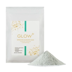 GLOW CARE Альгинатная маска для лица и тела со спирулиной, 1 упак.