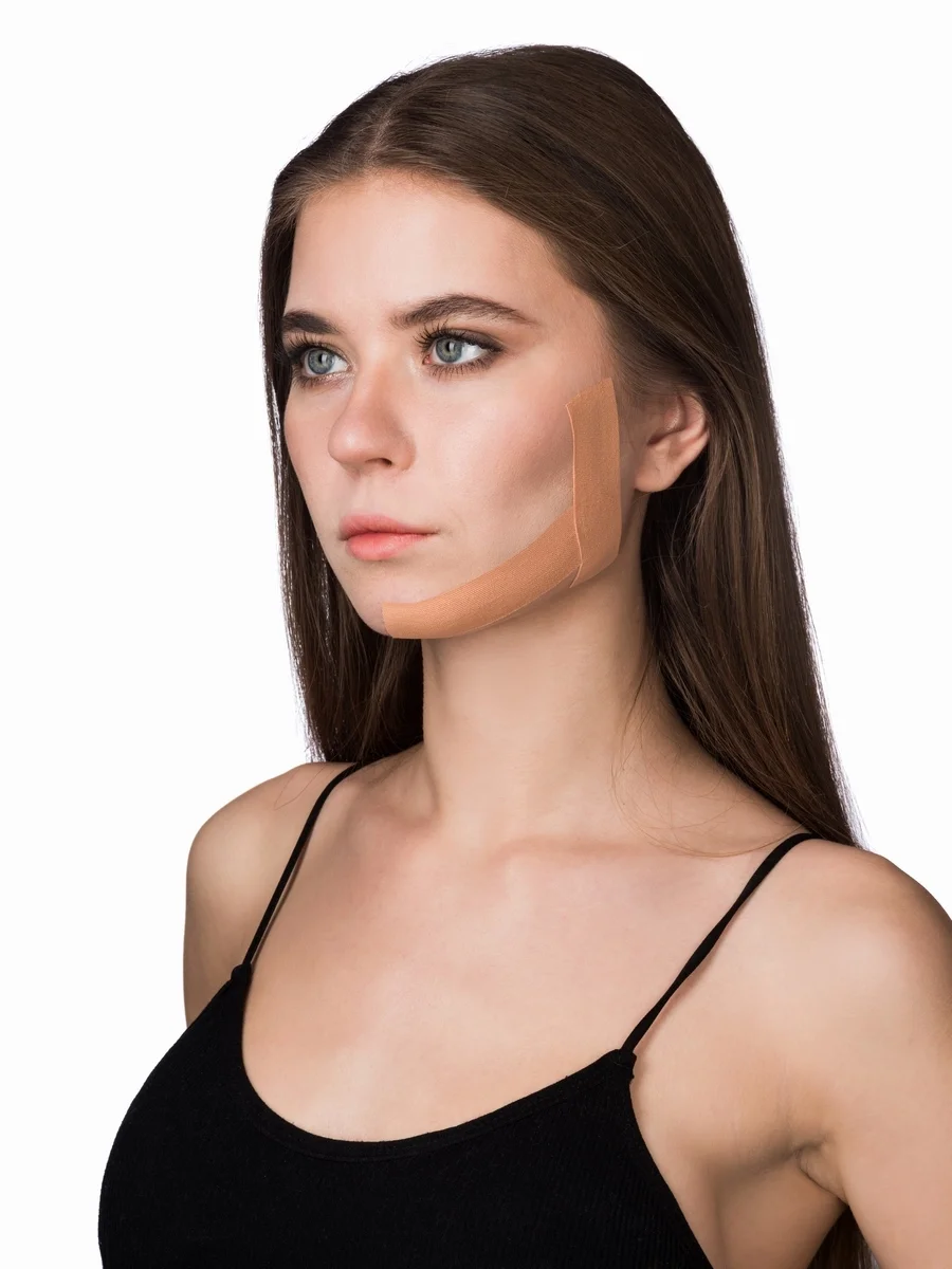 GLOW CARE Кинезиотейп косметический для лица, 1 шт.