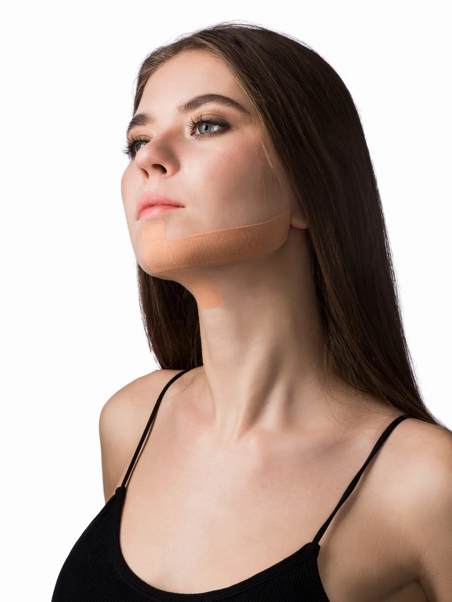 GLOW CARE Кинезиотейп косметический для лица, 1 шт.