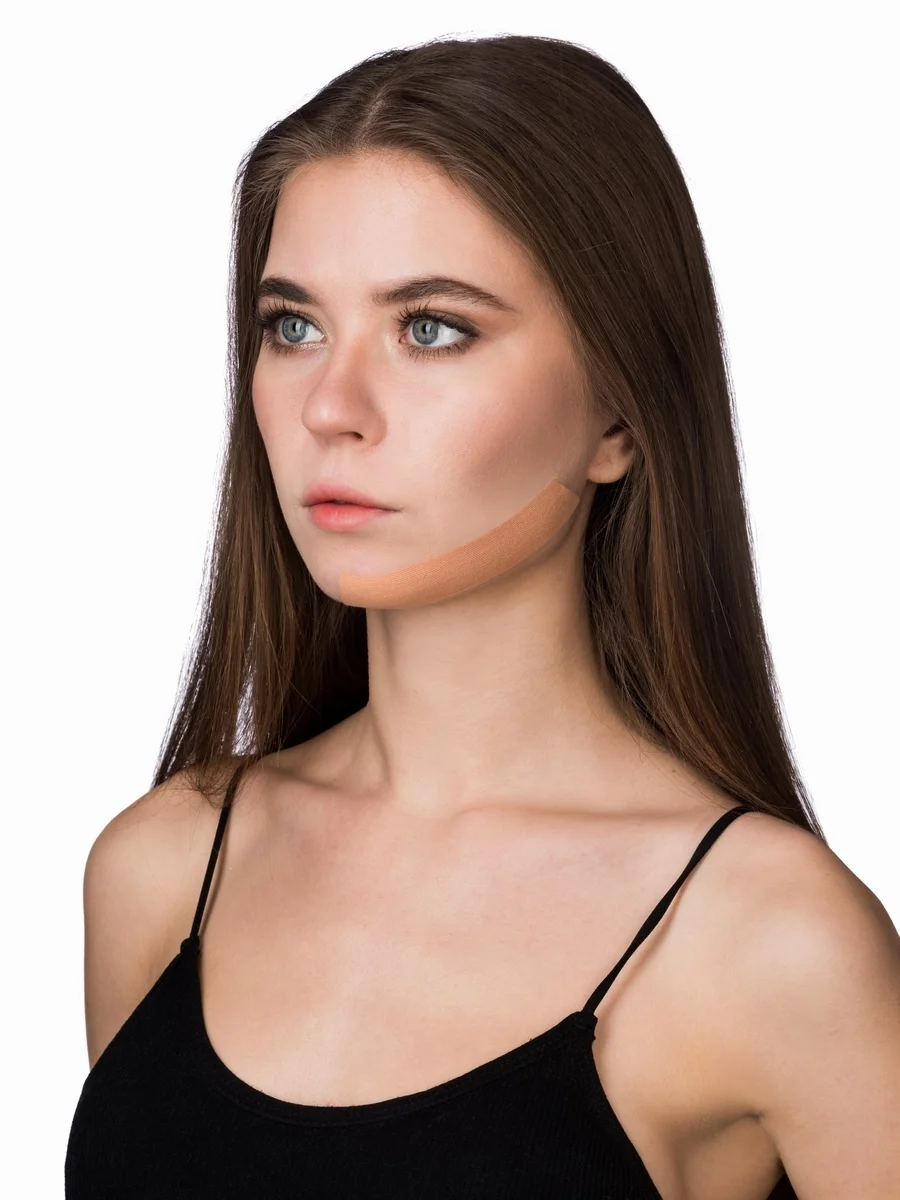 GLOW CARE Кинезиотейп косметический для лица, 1 шт.