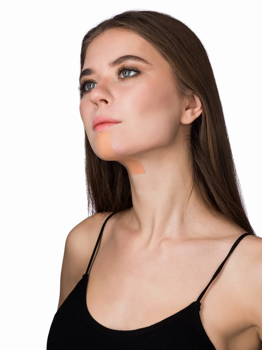 GLOW CARE Кинезиотейп косметический для лица, 1 шт.
