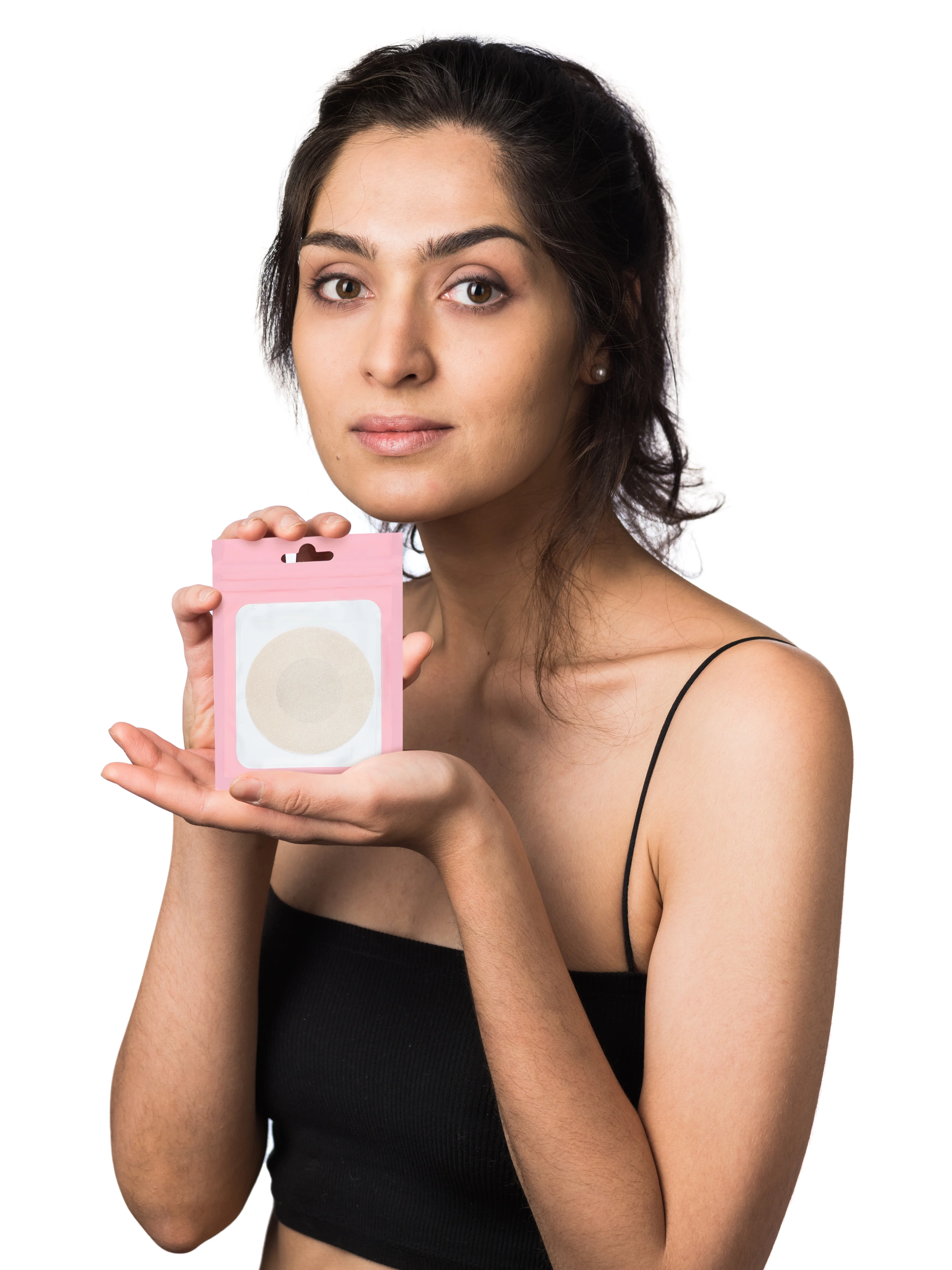 GLOW CARE Накладки на соски сатиновые, 3 пары