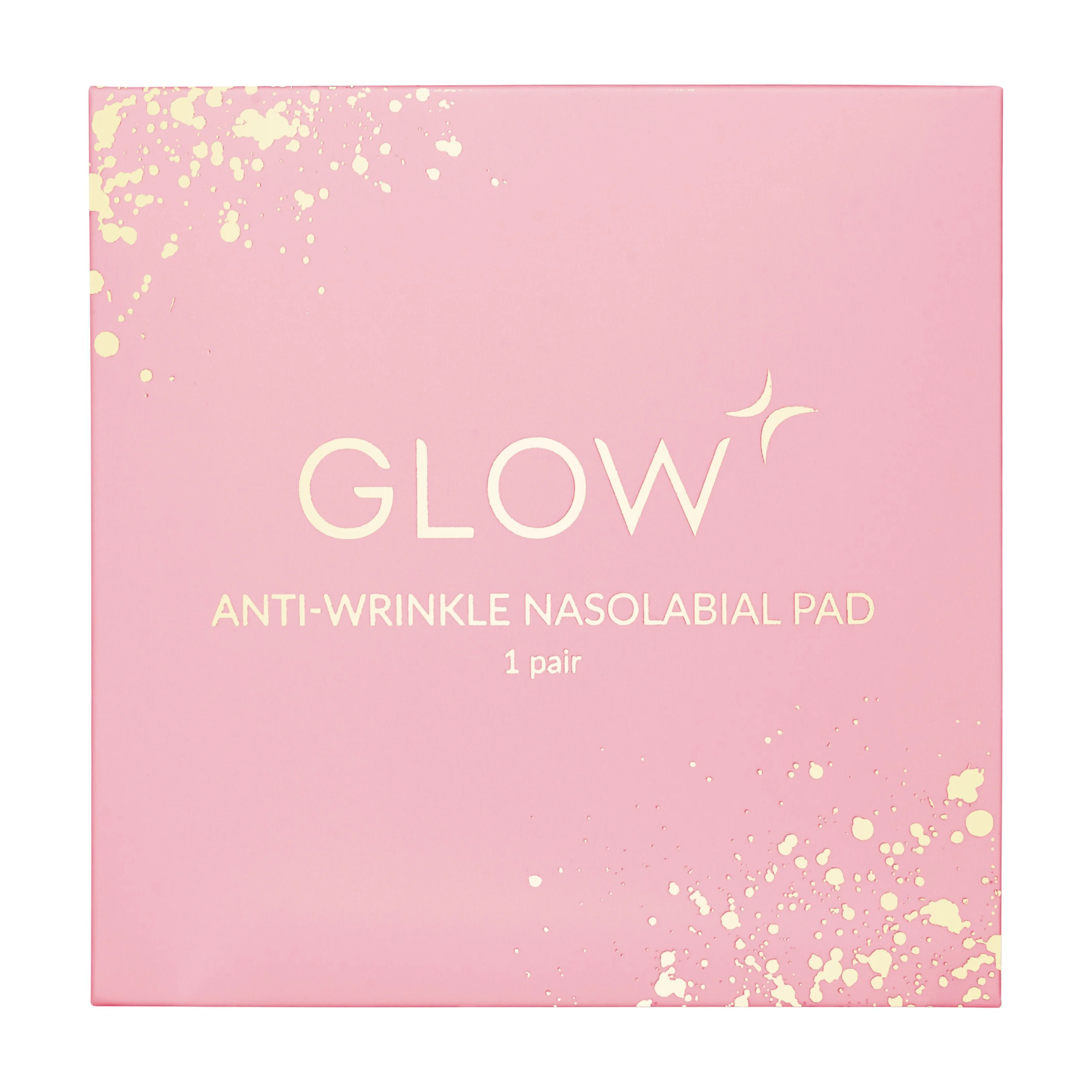 GLOW CARE Многоразовые лифтинг тейпы (патчи) для носогубки против морщин, 1 пара