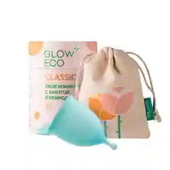 GLOW CARE Менструальная чаша Сlassic с мешочком, размер M (25 мл)