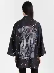 Алый хаори, кимоно
