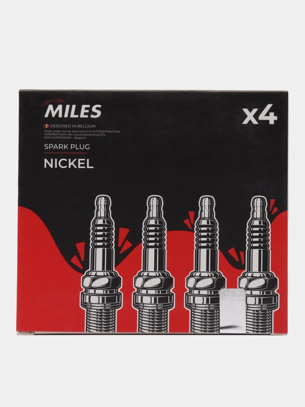 Свечи зажигания Miles 4 шт. Hyundai: Accent, Elantra, Getz, i30, Santa Fe, Sonata, Tucson