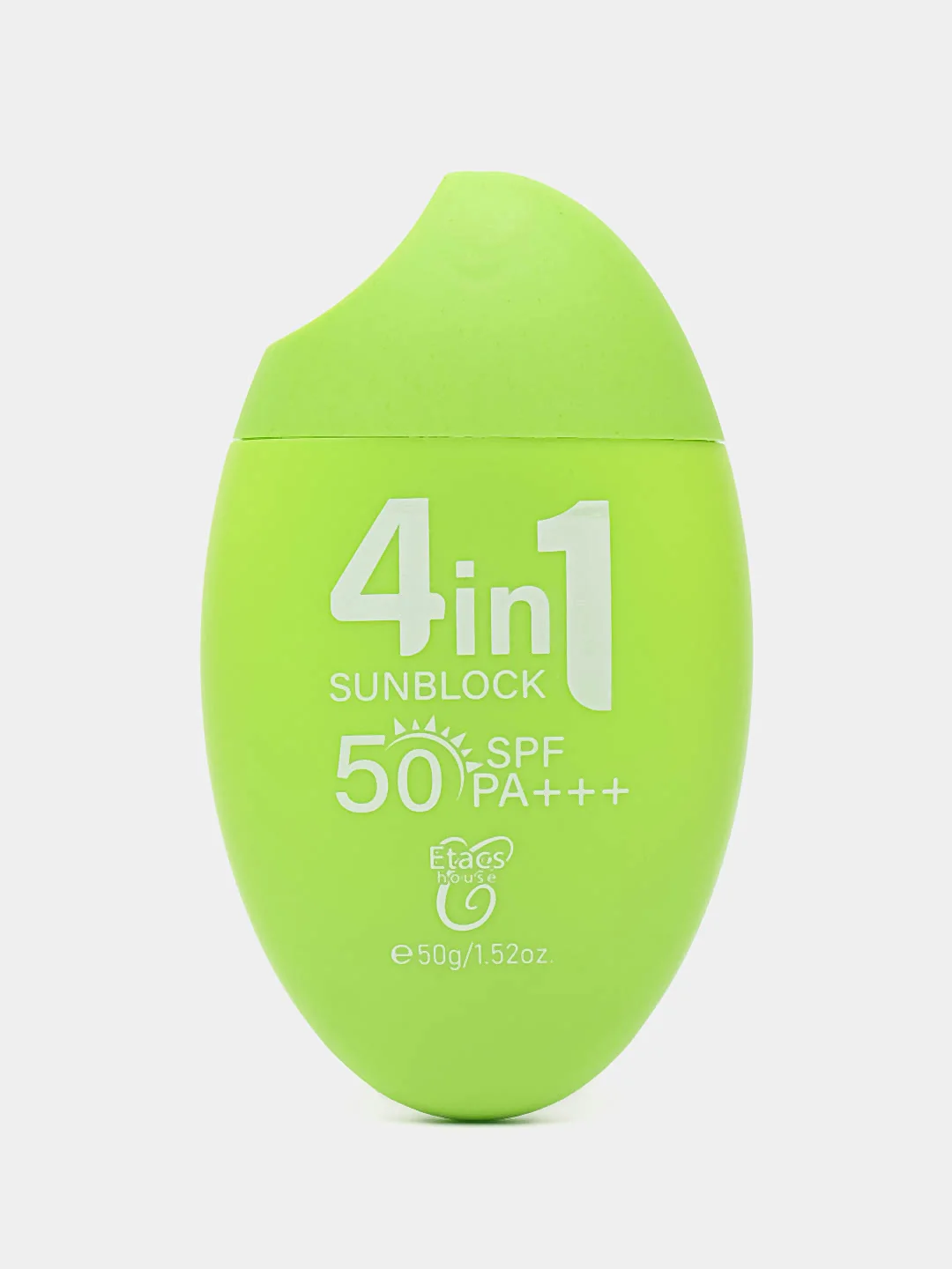 Бирюзовый солнцезащитный крем для лица и тела, увлажняющий, 50 SPF