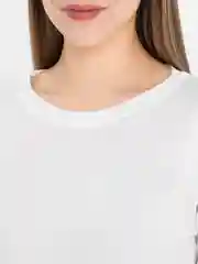 Белый лонгслив женский