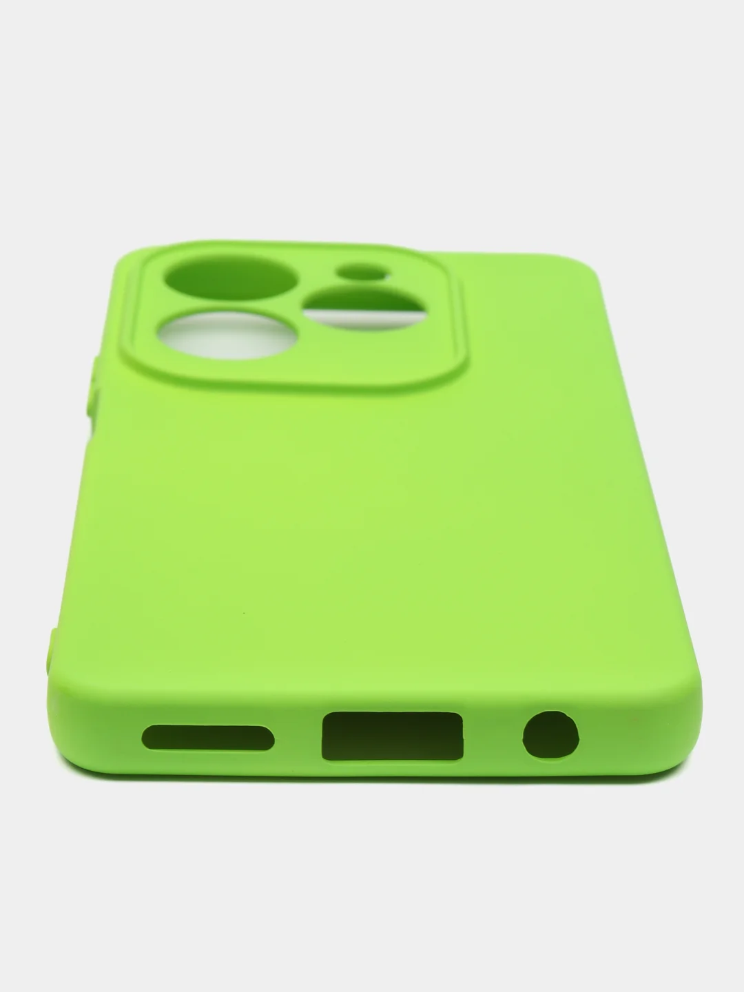 Лайм чехол для Infinix Hot 40 / Hot 40 Pro (Инфиникс Хот 40 / Хот 40 Про), Silicone Case