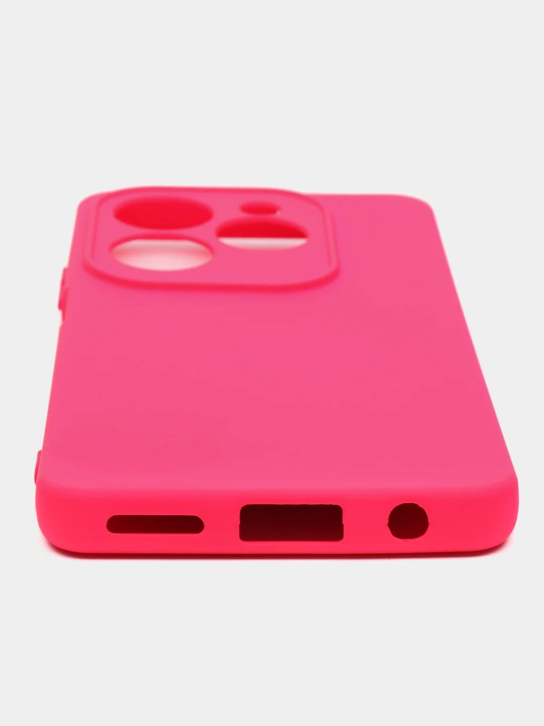 Фуксия чехол для Infinix Hot 40 / Hot 40 Pro (Инфиникс Хот 40 / Хот 40 Про), Silicone Case