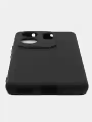 Черный чехол для Infinix Zero 30 4G (Инфиникс Зеро 30 4 Джи), Silicone Case