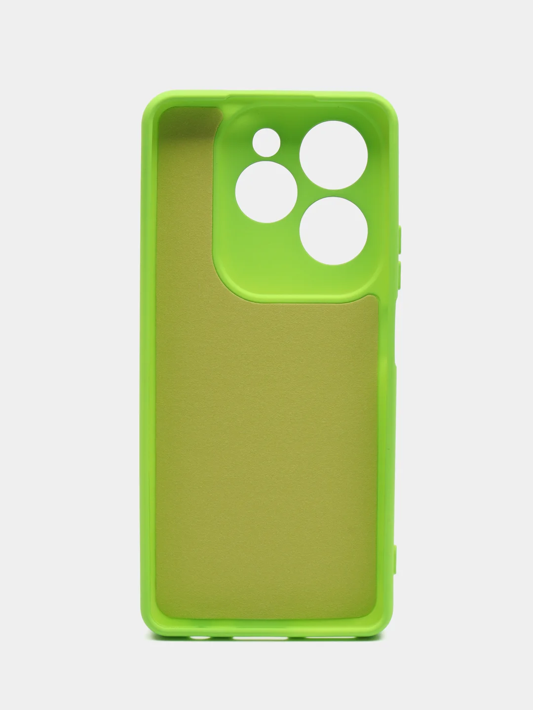 Лайм чехол для Infinix Hot 40 / Hot 40 Pro (Инфиникс Хот 40 / Хот 40 Про), Silicone Case