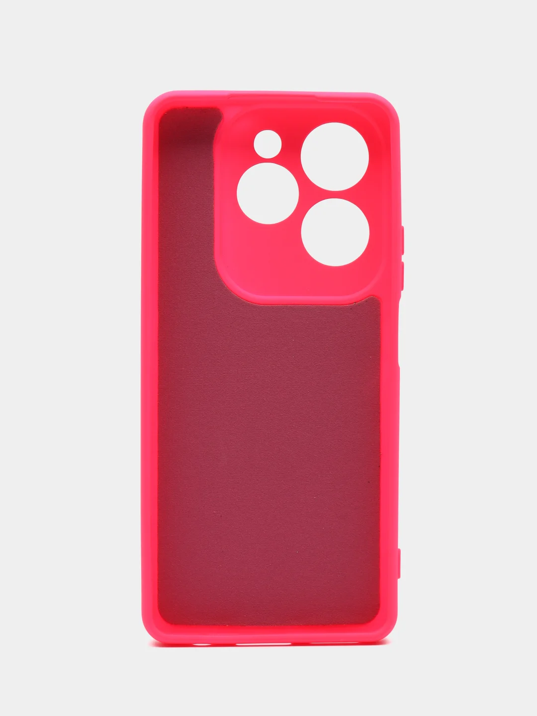 Фуксия чехол для Infinix Hot 40 / Hot 40 Pro (Инфиникс Хот 40 / Хот 40 Про), Silicone Case