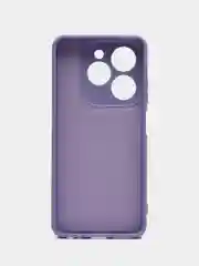 Лавандовый чехол для Infinix Hot 40i (Инфиникс Хот 40 Ай), Silicone Case