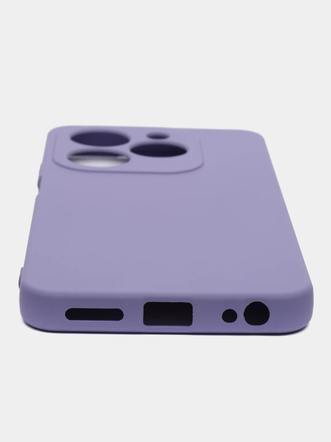 Лавандовый чехол для Infinix Hot 40i (Инфиникс Хот 40 Ай), Silicone Case