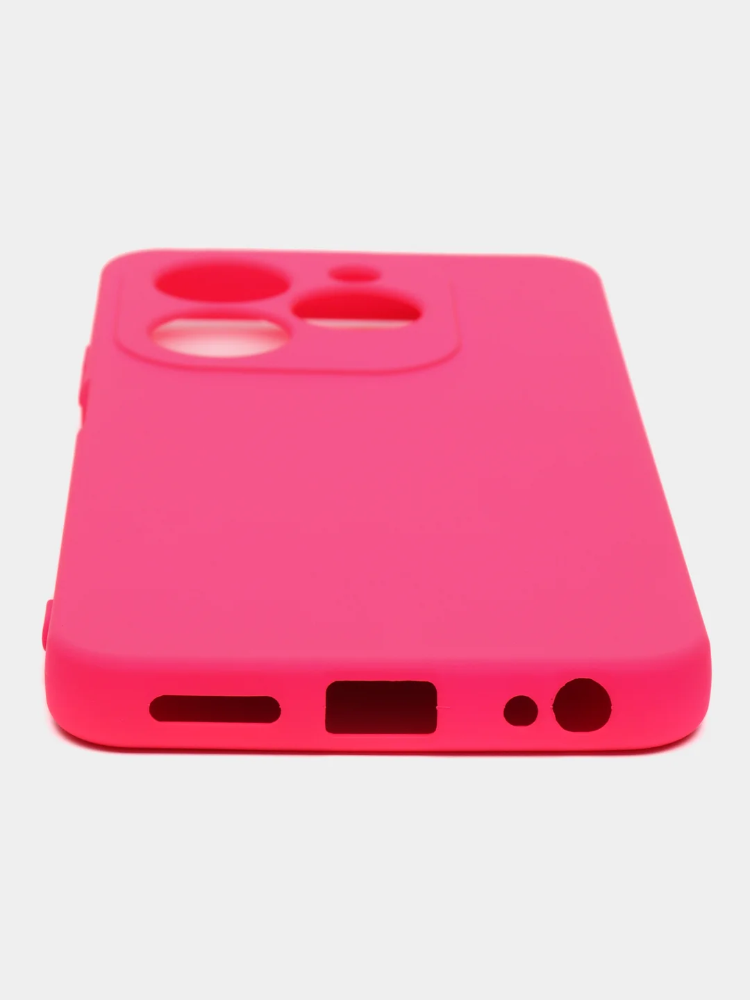 Фуксия чехол для Infinix Hot 40i (Инфиникс Хот 40 Ай), Silicone Case