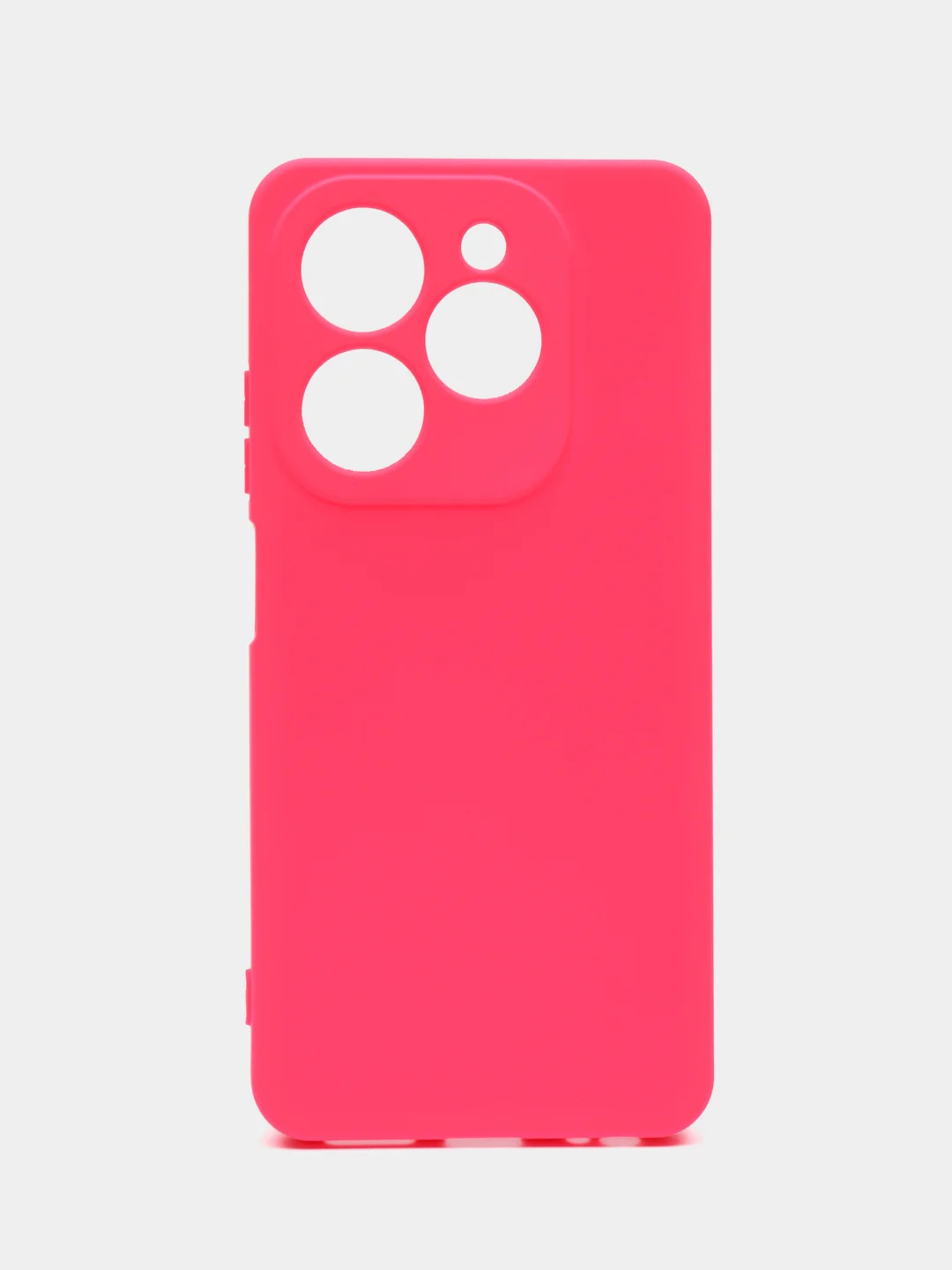 Фуксия чехол для Infinix Hot 40i (Инфиникс Хот 40 Ай), Silicone Case