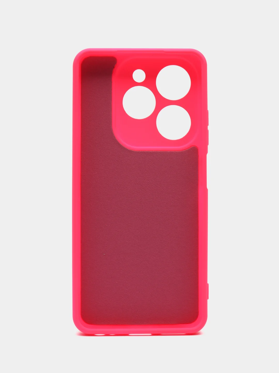 Фуксия чехол для Infinix Hot 40i (Инфиникс Хот 40 Ай), Silicone Case