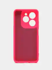 Фуксия чехол для Infinix Hot 40i (Инфиникс Хот 40 Ай), Silicone Case