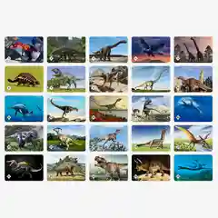 Мемо Нескучные игры "Мир динозавров", 50 карточек
