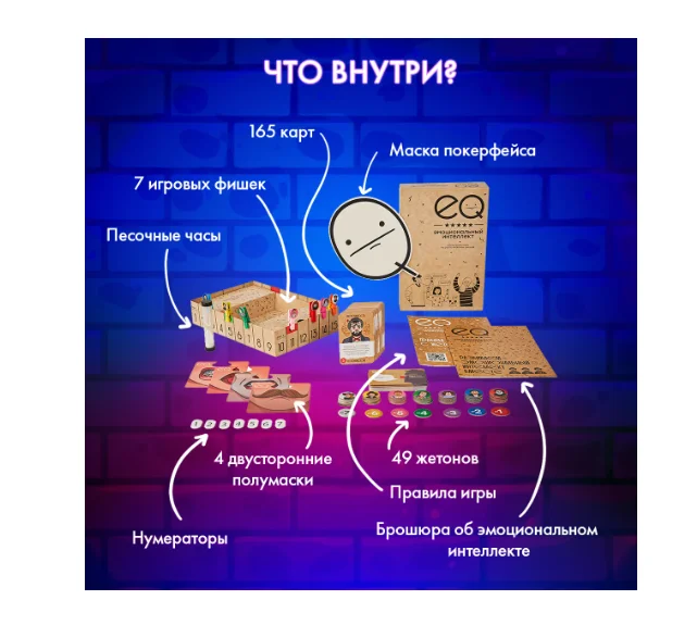 Настольная игра Нескучные игры "Эмоциональный интеллект"