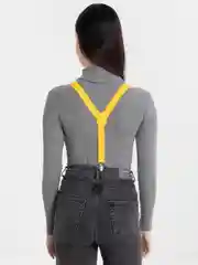 Желтый подтяжки, унисекс