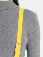 Желтый подтяжки, унисекс