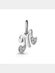 Серебряные  подвески  БУКВЫ 925 проба