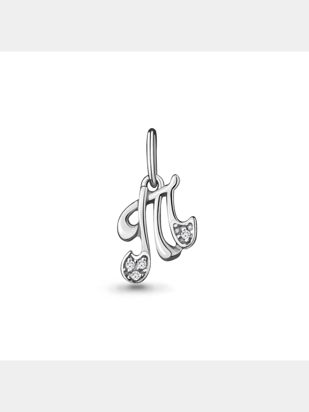 Серебряные подвески БУКВЫ 925 проба