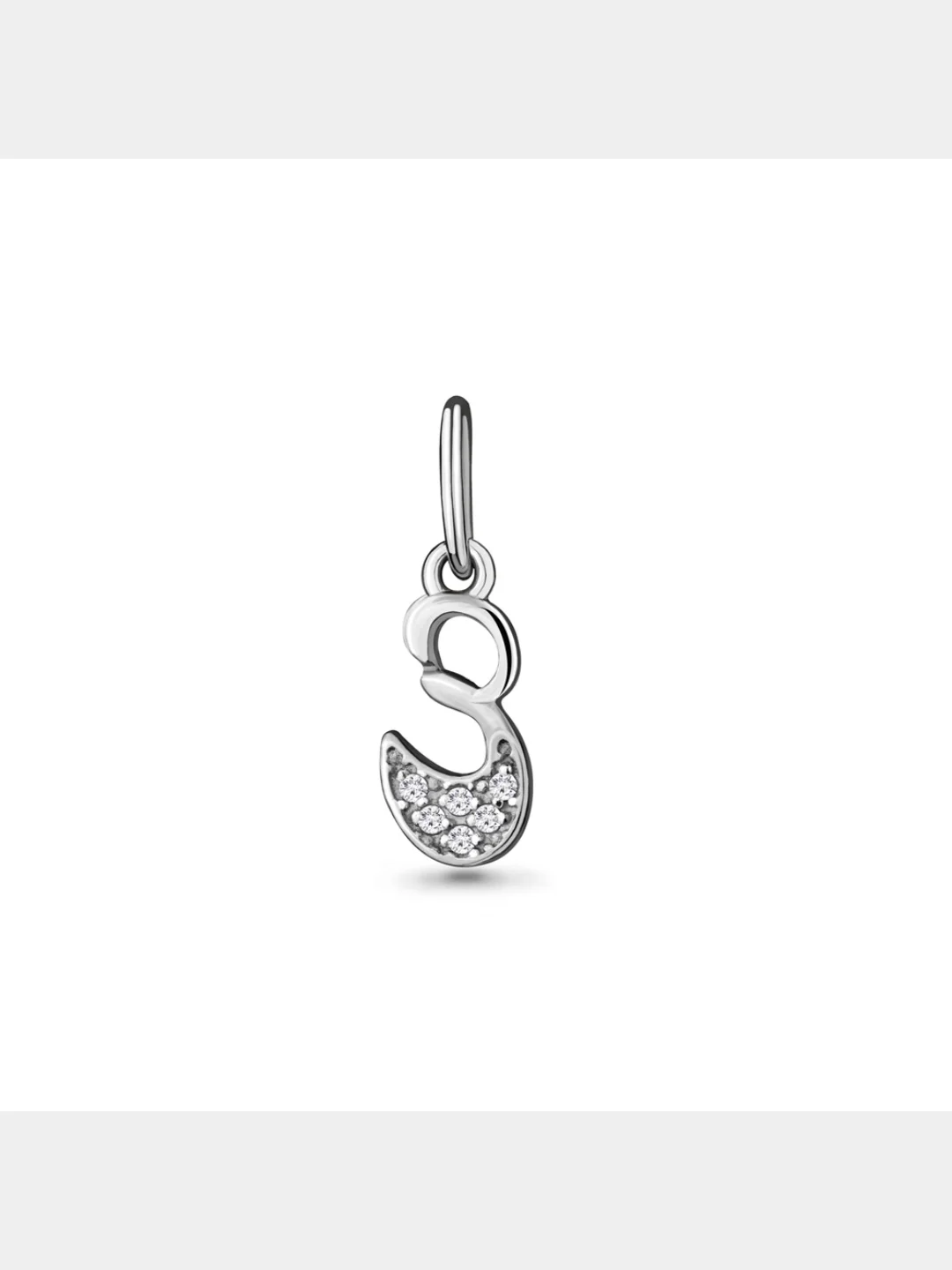 Серебряные подвески БУКВЫ 925 проба