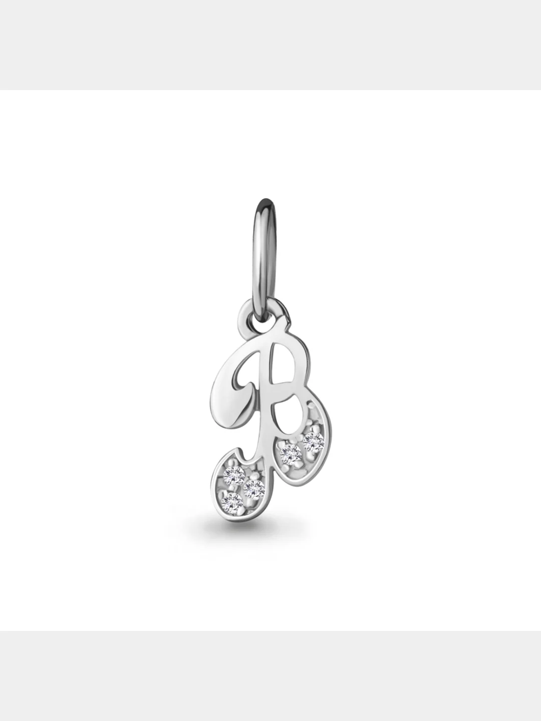 Серебряные подвески БУКВЫ 925 проба