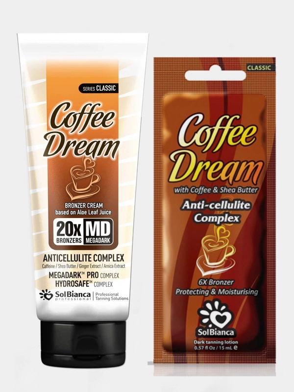 Крем автозагар Solbianca / крем для загара в солярии Coffee Dream