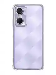 Прозрачный противоударный чехол для Tecno Pop 6 Pro силиконовый BROSCORP прозрачный, усиленные углы