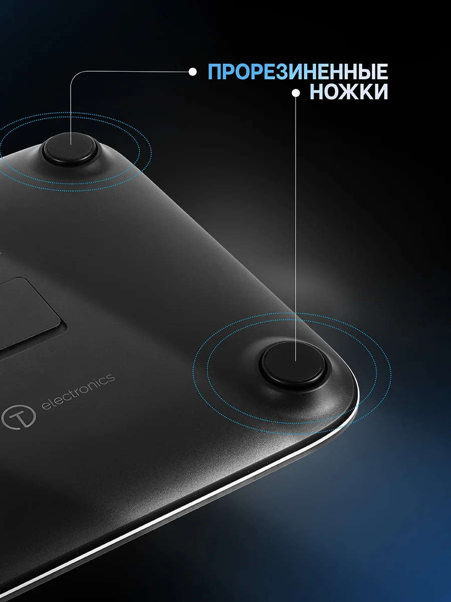Весы напольные электронные Titan Electronics, умные весы электронные, 200 кг