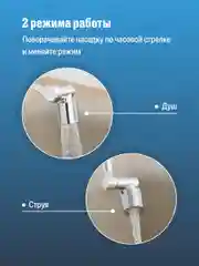 Серый насадка на кран водосберегающая Birdhouse, аэратор для смесителя