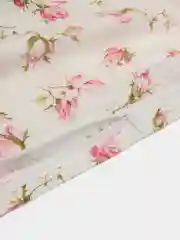 Постельное белье Milky Garden "Розочки" 2-сп с простыней на резинке, сатин