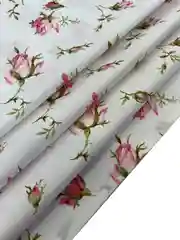 Постельное белье Milky Garden "Розочки" 1,5-сп с простыней на резинке, сатин