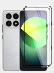 Прозрачный стекло для POCO F6 Pro Xiaomi Redmi K70/ K70 Pro защитное BROSCORP матовое антишпион рамка