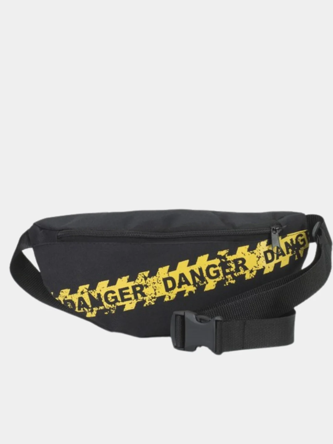 Черная поясная сумка через плечо на молнии для бега, для спорта Danger