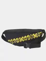 Черная поясная сумка через плечо на молнии для бега, для спорта Danger