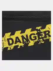 Черная поясная сумка через плечо на молнии для бега, для спорта Danger